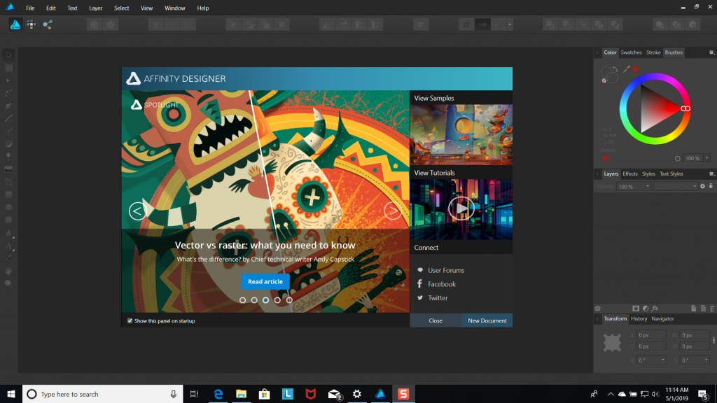 Designer-Desktop-1-1024x576 Affinity Designer Review: Digital Illustration Unleashed